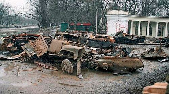 Новогодний разгром русских войск в Джохаре (Грозном) 31.12.1994 – январь 1995 г.г. ВИДЕО